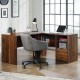 Hampstead Park Grand Walnut L Shape Desk